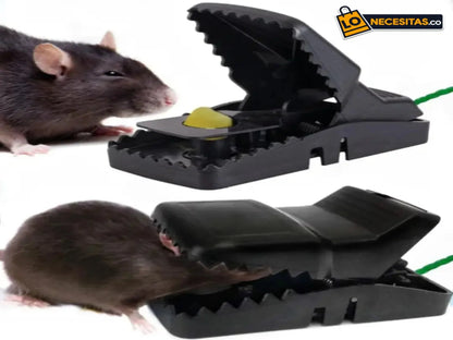 Mouseterminator® Trampa Mata Ratones Reutilizable | Se Vende Por Dos Unidades