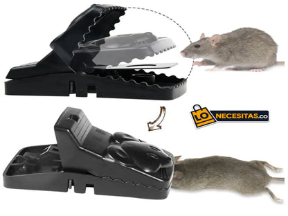 Mouseterminator® Trampa Mata Ratones Reutilizable | Se Vende Por Dos Unidades