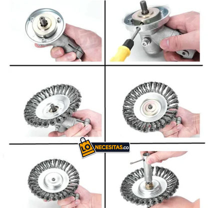 Corta Césped | Brosse Metallique®