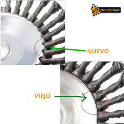 Corta Césped | Brosse Metallique®