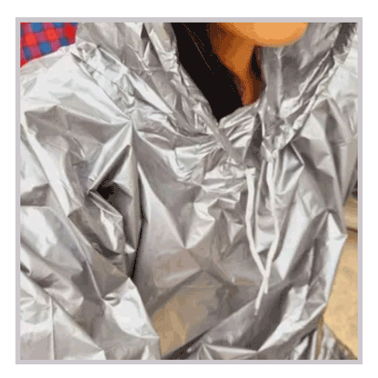 IMPERMEABLE REFLECTIVO ANTI LLUVIA