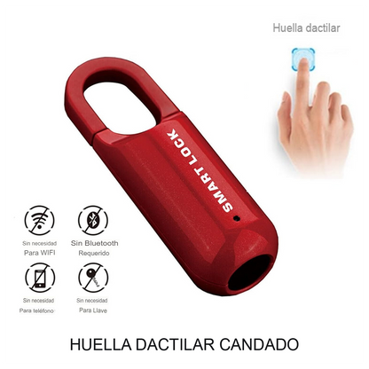 SMART LOCK® / candado biométrico inteligente