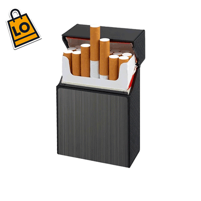 CigaraFire® PORTA CIGARRILLOS CON ENCENDEDOR