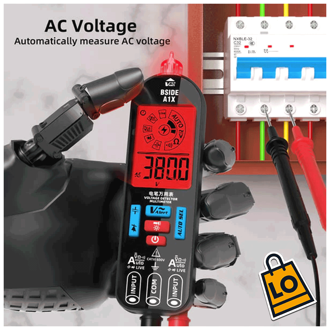 SafeWirePro™ MULTIMETRO CON DETECCION DE CABLES DAÑADOS