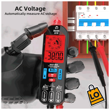 SafeWirePro™ MULTIMETRO CON DETECCION DE CABLES DAÑADOS