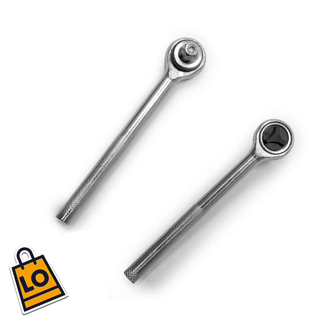 Todotool® Juego De Copas 40 piezas Combinadas + Ratchet + Extensor de 1/4" y 3/8"