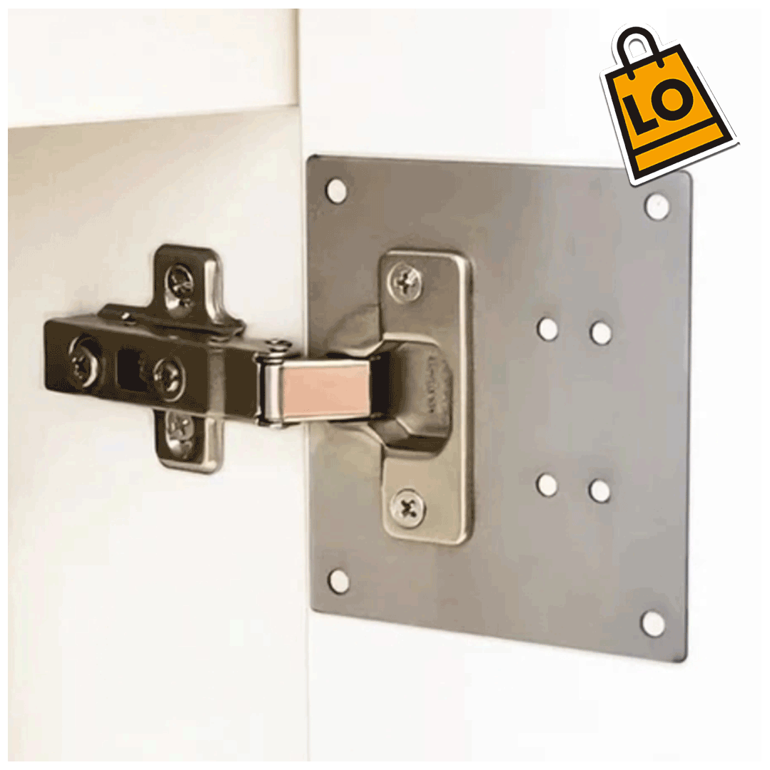 PLACA PARA BISAGRA PARA ARREGLAR PUERTAS