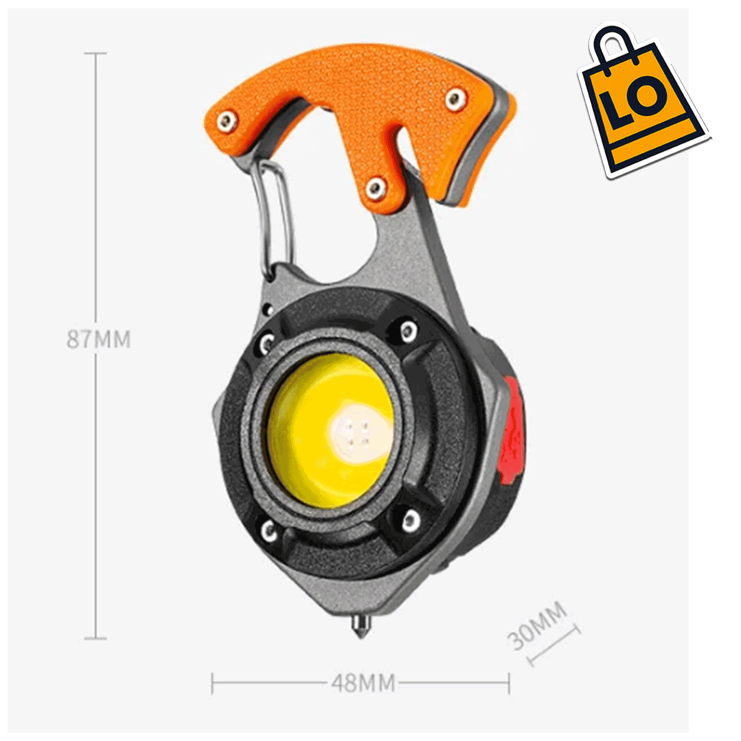 SúperLlavero® LLAVERO ENCENDEDOR LINTERNA MULTIFUNCIONAL