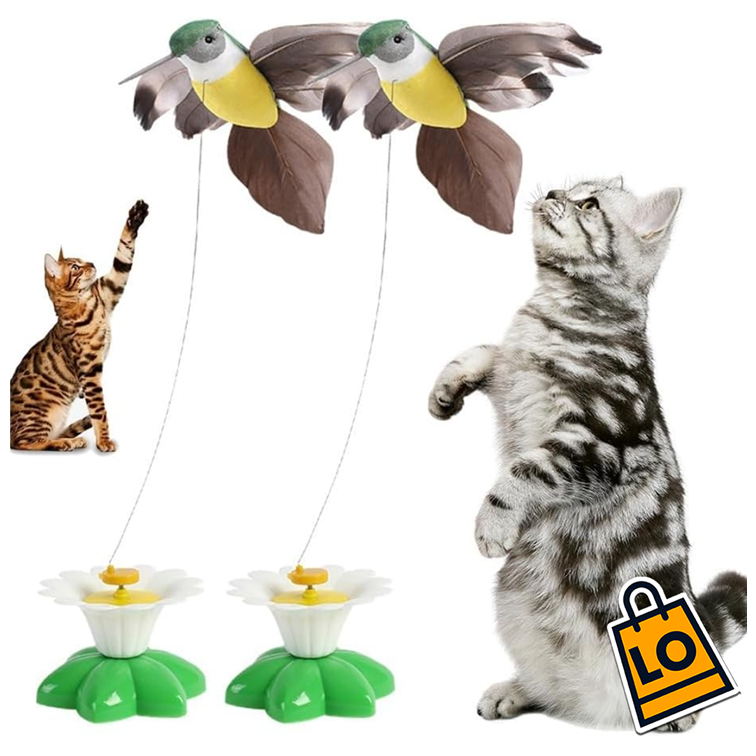 CazaAlas® JUGUETE DE PÁJARO VOLADOR PARA MASCOTA