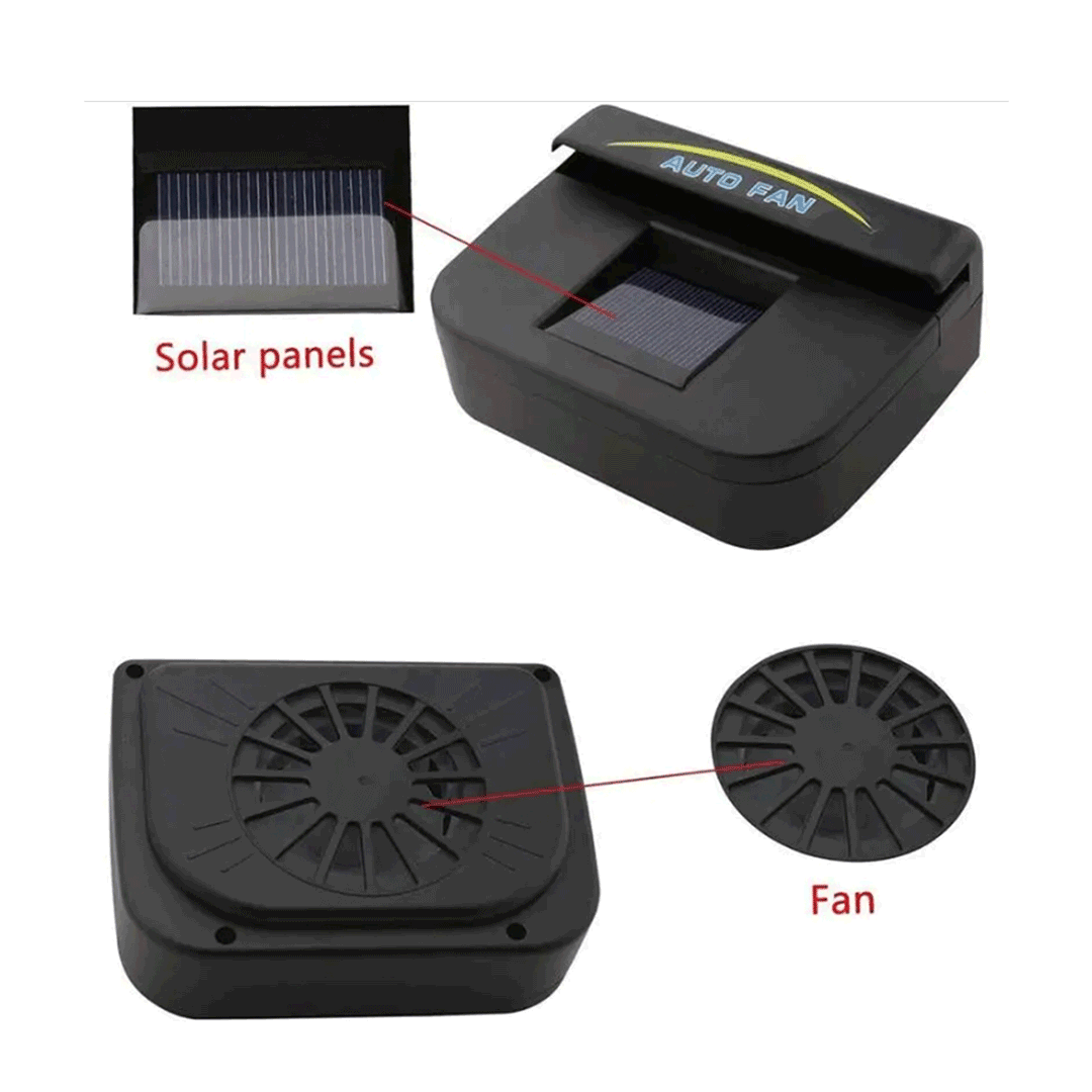 CarSunCool® VENTILADOR SOLAR PARA CARRO