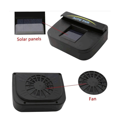 CarSunCool® VENTILADOR SOLAR PARA CARRO