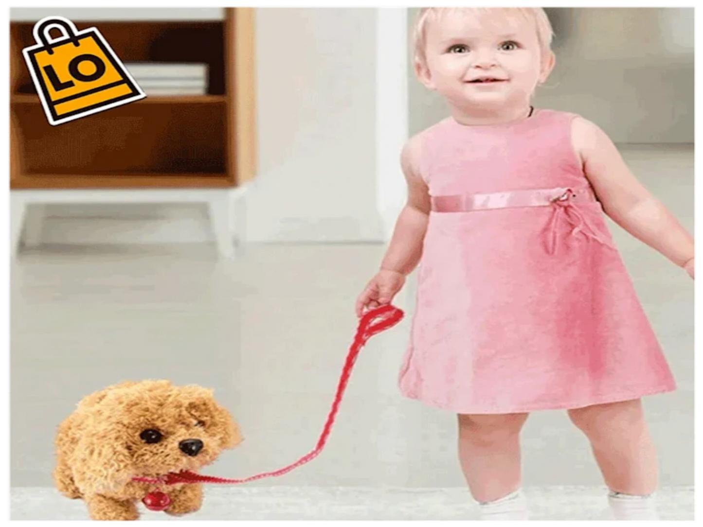 PUPPY® PERRO PELUCHE CAMINADOR Y HABLADOR