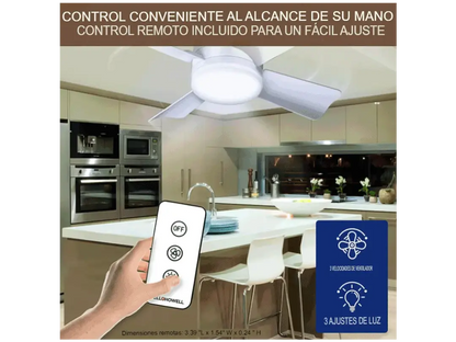 LumenAire® / Lámpara con ventilador