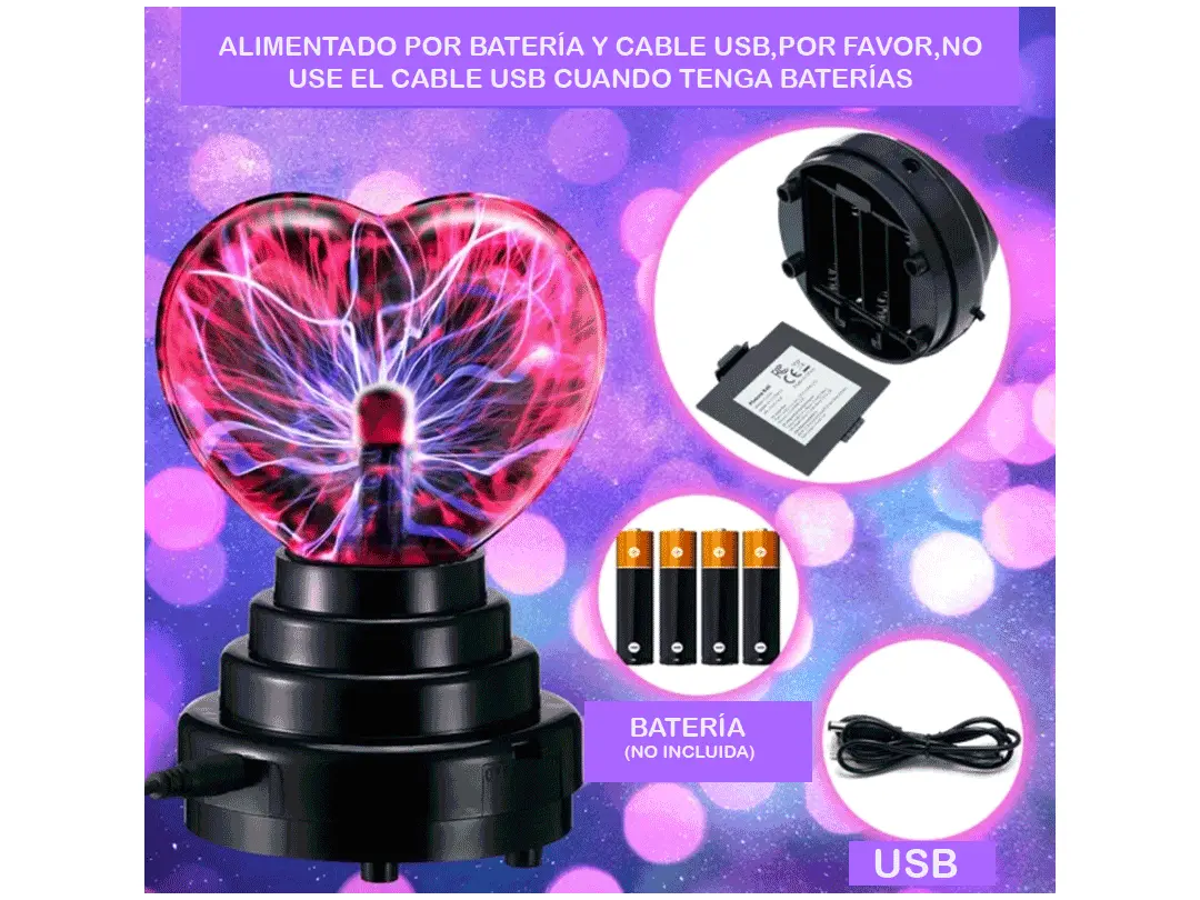 Luminiscent Heart® / Lámpara Electric Heart