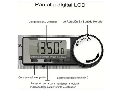 2X1 REGLA DE ÁNGULOS DIGITAL + REGLA DE MULTIPLES ÁNGULOS