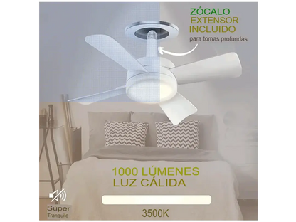 LumenAire® / Lámpara con ventilador