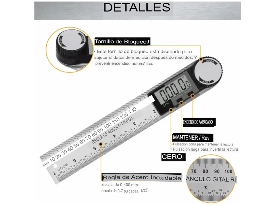 2X1 REGLA DE ÁNGULOS DIGITAL + REGLA DE MULTIPLES ÁNGULOS