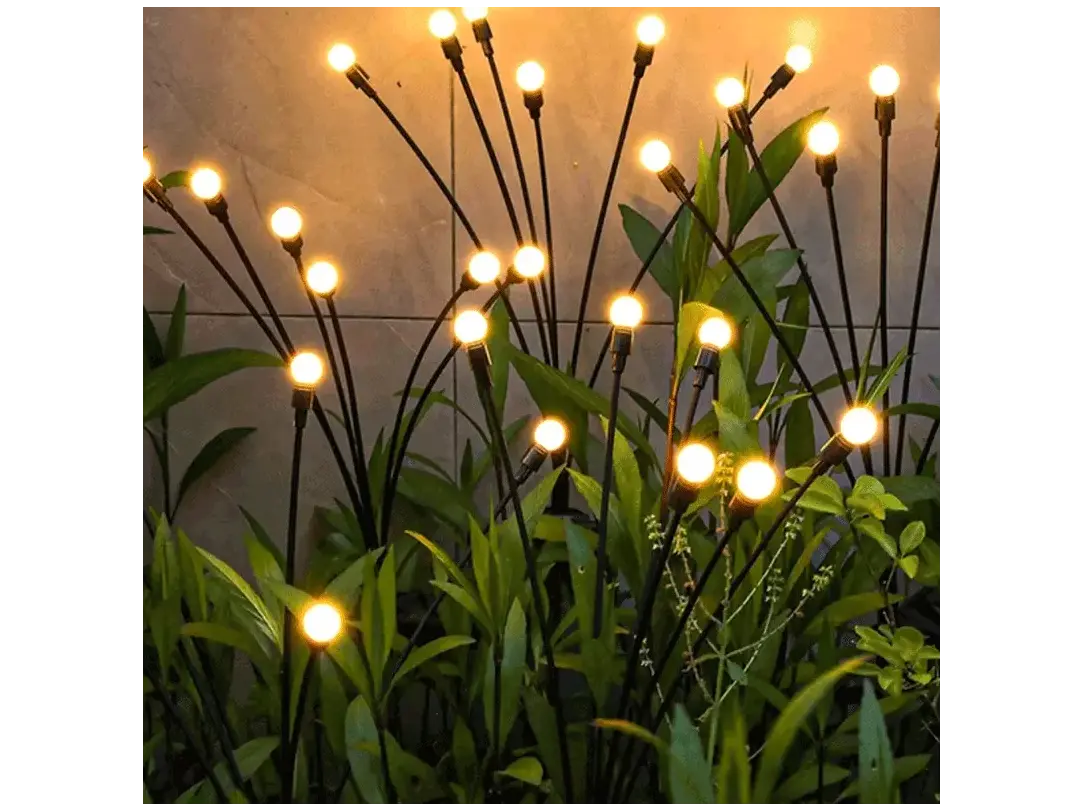 MagicGlow® / Luces tipo luciérnagas para jardín x 4 unidades