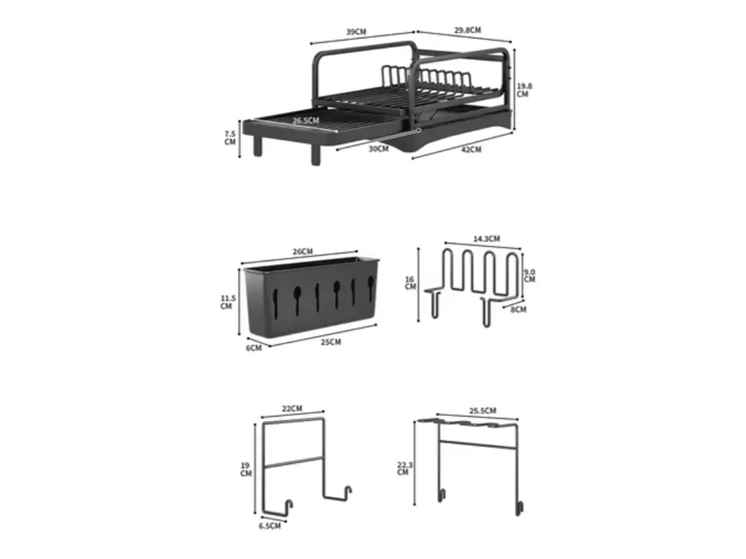 EcoPlate® / Organizador de platos antióxido