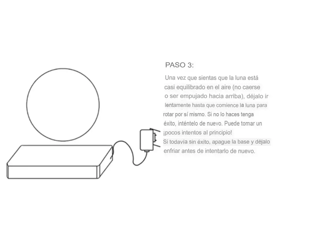 GraviLuna® / LÁMPARA DE LUNA ANTIGRAVEDAD