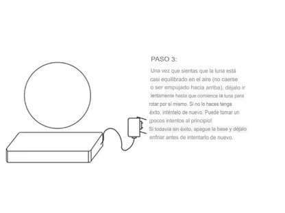 GraviLuna® / LÁMPARA DE LUNA ANTIGRAVEDAD