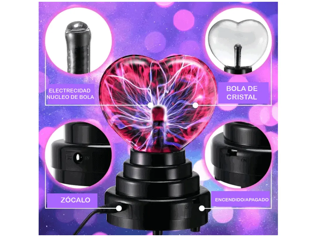 Luminiscent Heart® / Lámpara Electric Heart