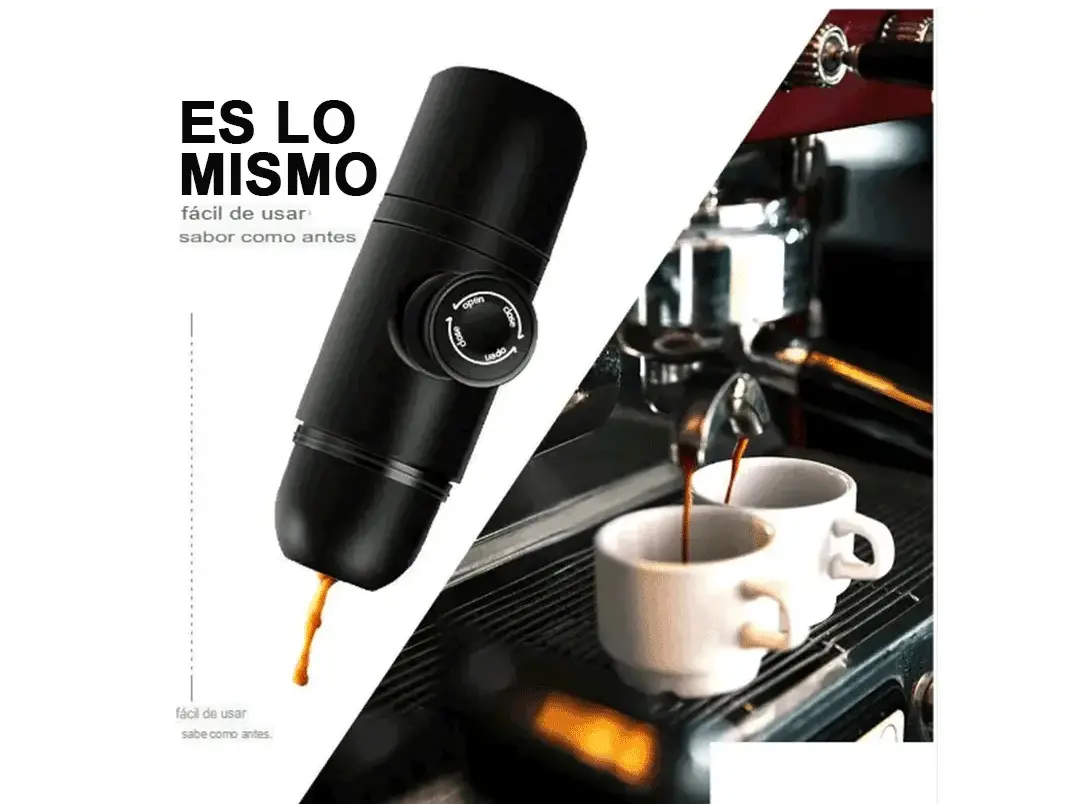 EspressoGo® / MINIEXPRESSO MANUAL PORTATIL CAFE