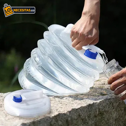 Recipiente de Agua Plegable de 10 Litros