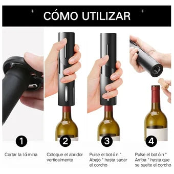 Corki® Destapador de Vinos Electrico